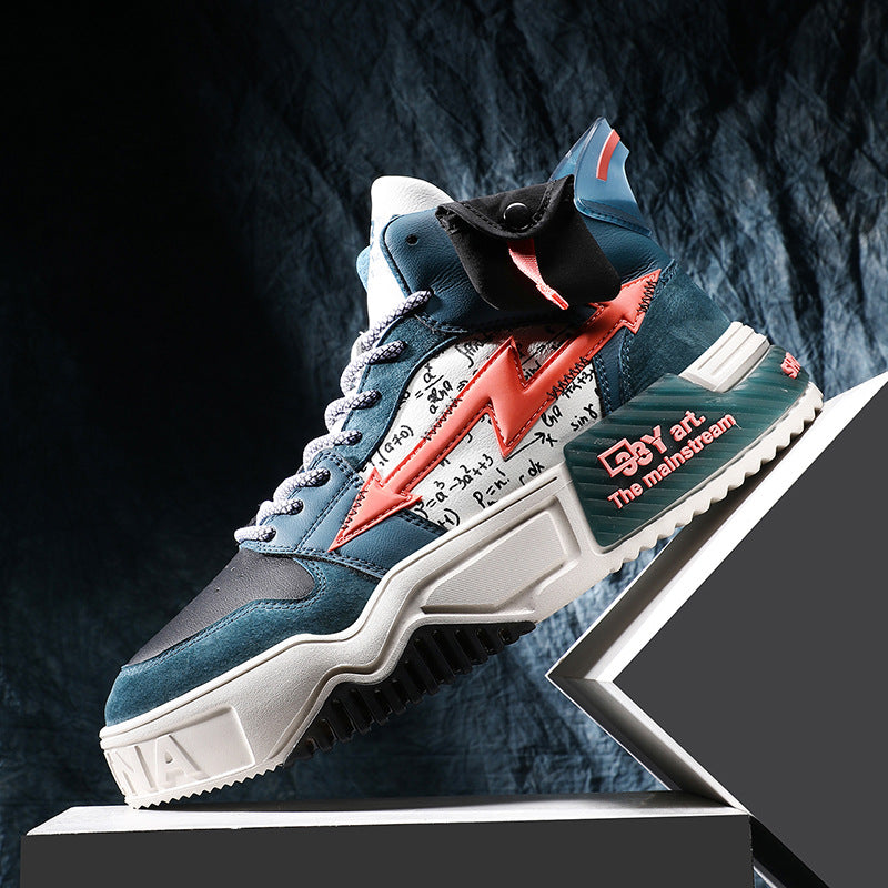 High-top Shoes Trend All-match Sports Casual Shoes