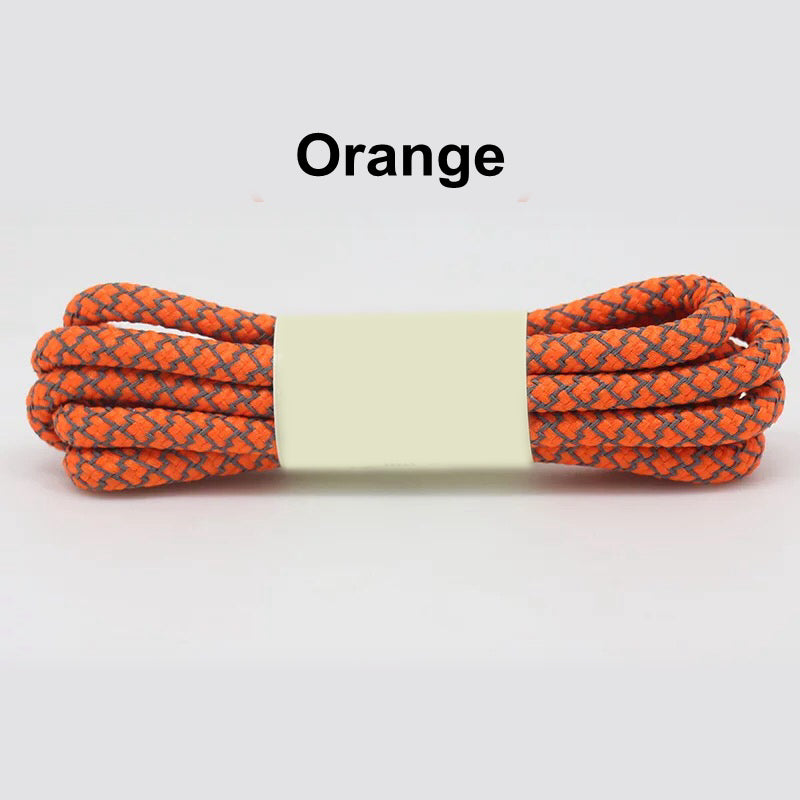 Universal reflective shoelaces highlight