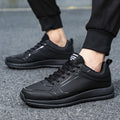 Leather Casual Men's Running Shoes