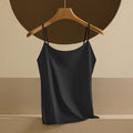 Summer Seamless Ice Silk Camisole Womens Solid Color Casual Inner Layer Top