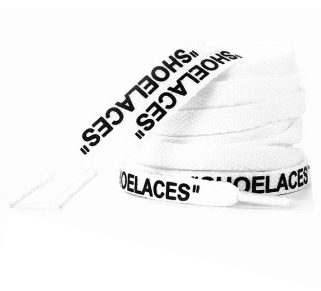 3 pairs of letter laces