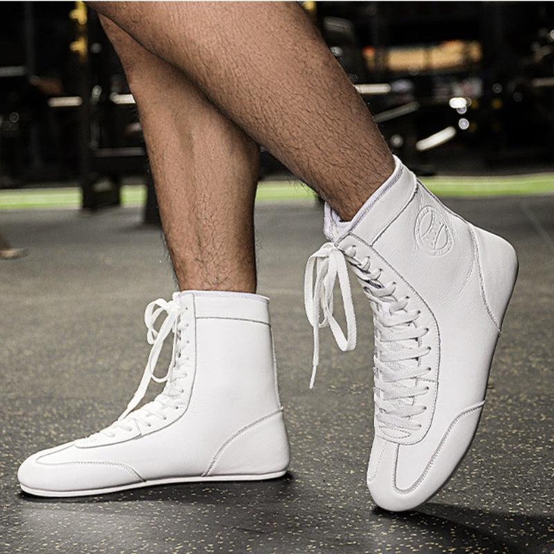 Professional Boxing Shoe Male Professional Wrestling Shoes Indoor Training