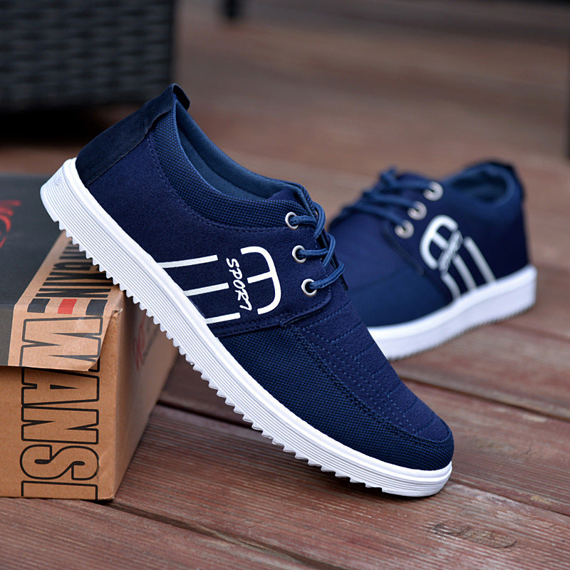 New autumn air shoes men's casual shoes sneakers slip Korean fashion shoes