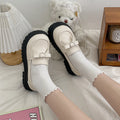 Women's Fashionable And Versatile Bow Single Shoes