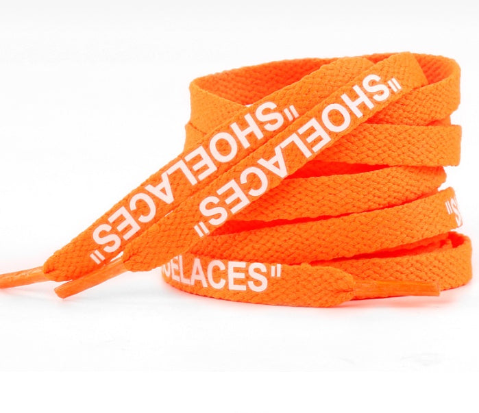 3 pairs of letter laces