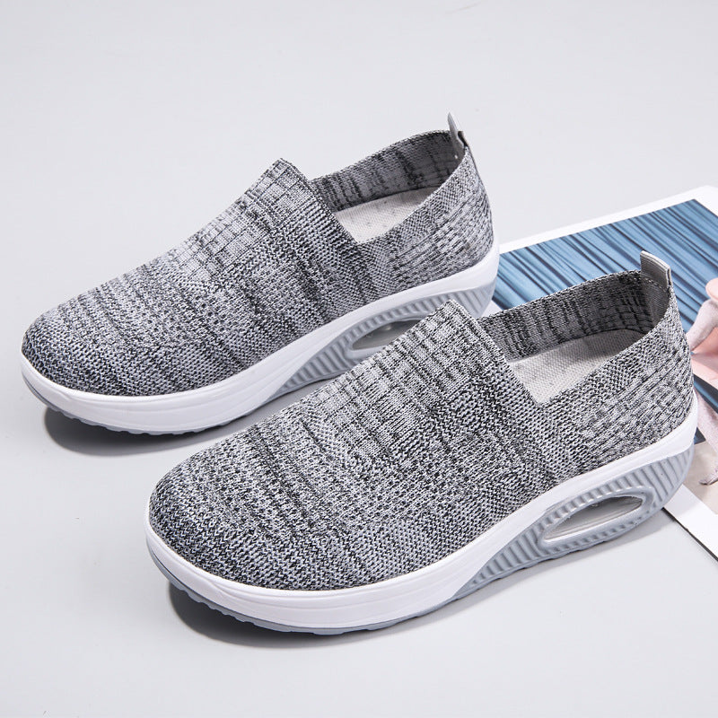 Women's Middle-aged And Elderly Mom Mesh Outdoor Running Shoes