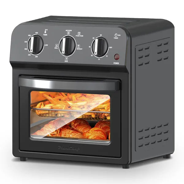 Family Size Air Fryer Toaster Oven Combo,13QT,360° Hot Air Circulation
