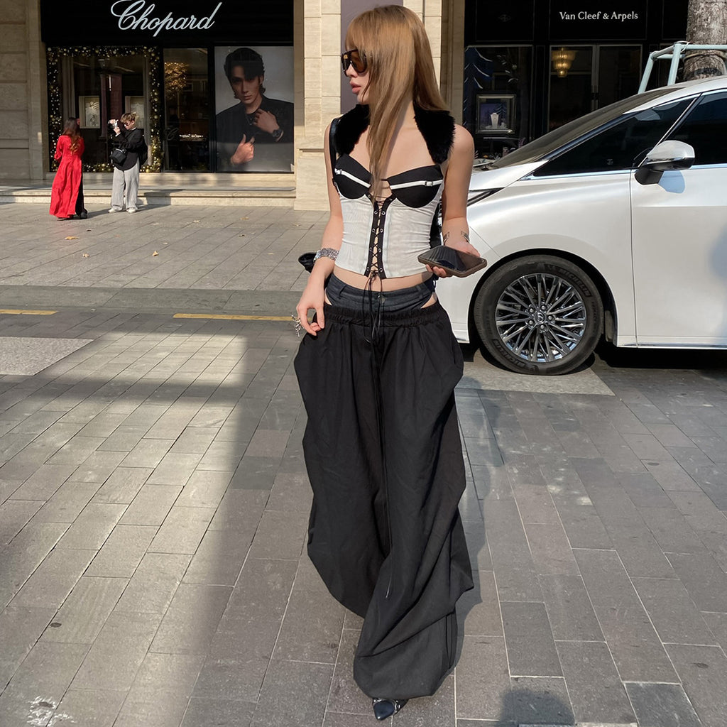 Off-shoulder Sexy Halter Tie-up Top For Women
