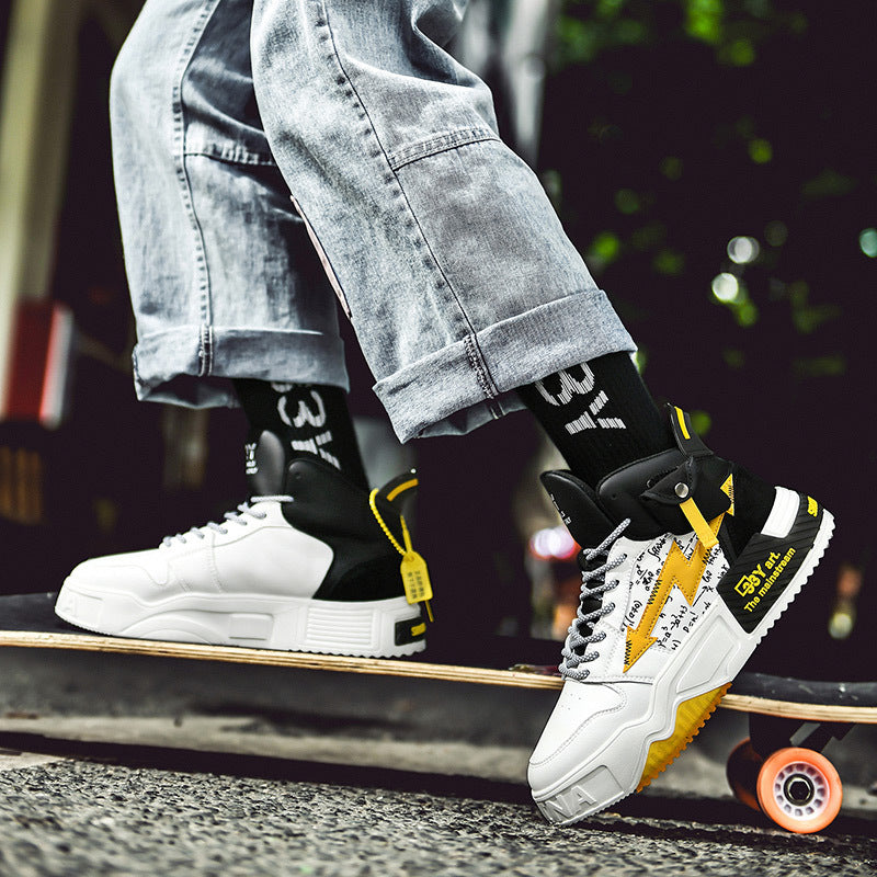 High-top Shoes Trend All-match Sports Casual Shoes