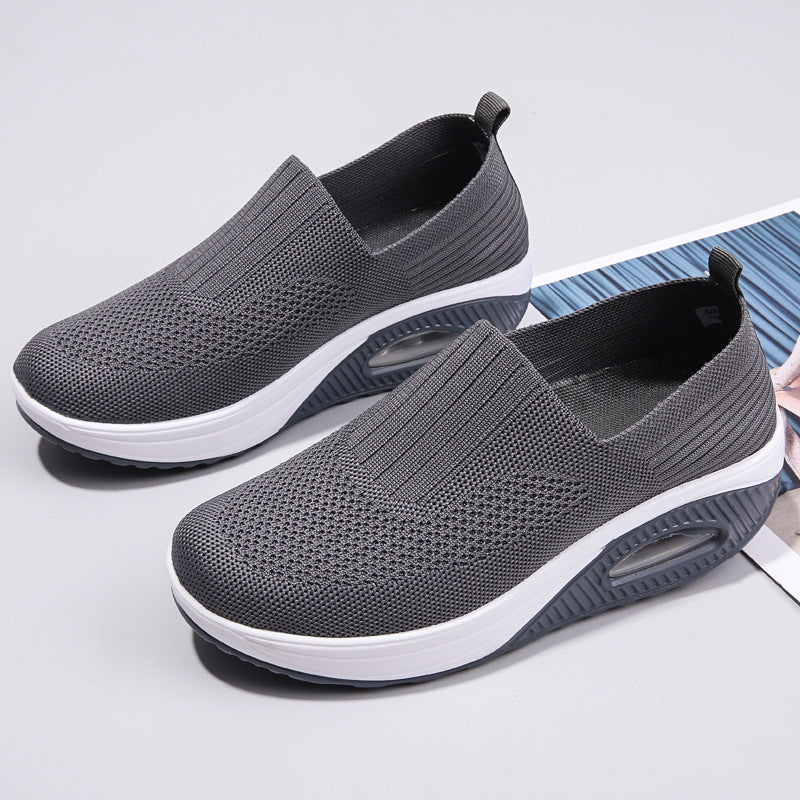 Women's Middle-aged And Elderly Mom Mesh Outdoor Running Shoes