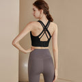 Running Gathered Vest Beautiful Back Yoga Bra Women