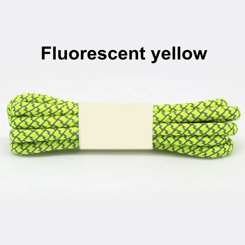 Universal reflective shoelaces highlight