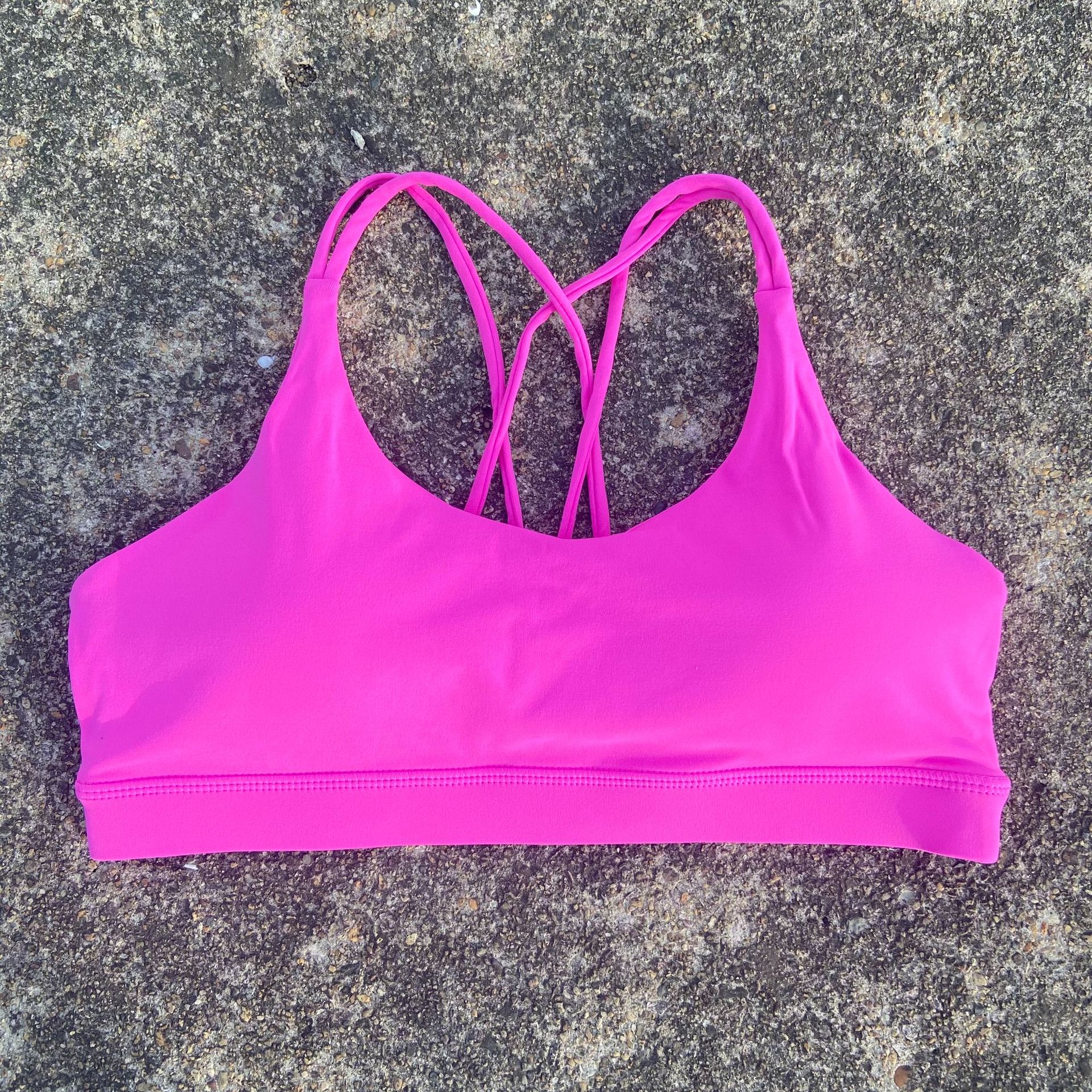 Nude-feel Fitness Shockproof Tight-fitting Quick-drying Sports Bra