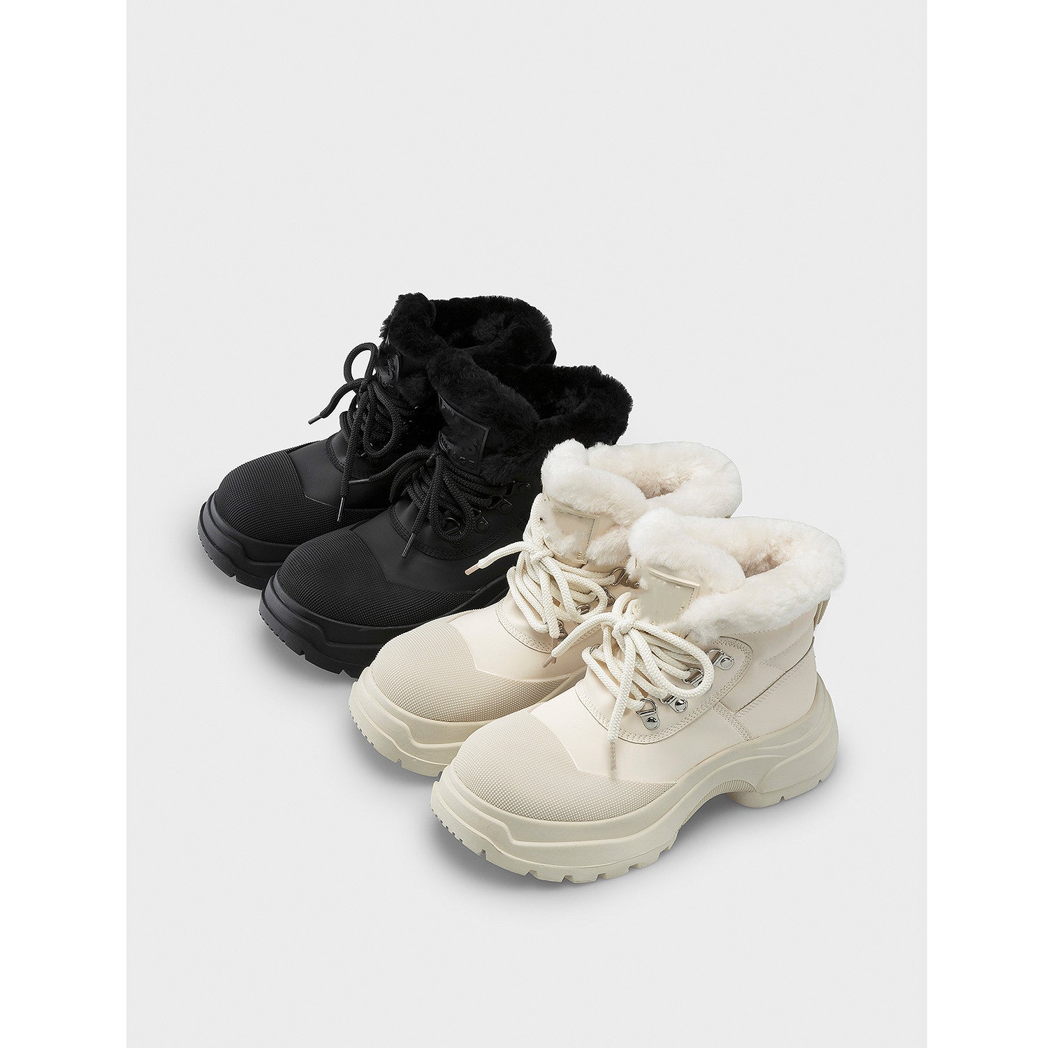 Women's Fashion Padded And Thickened Warm Thick-soled Boots
