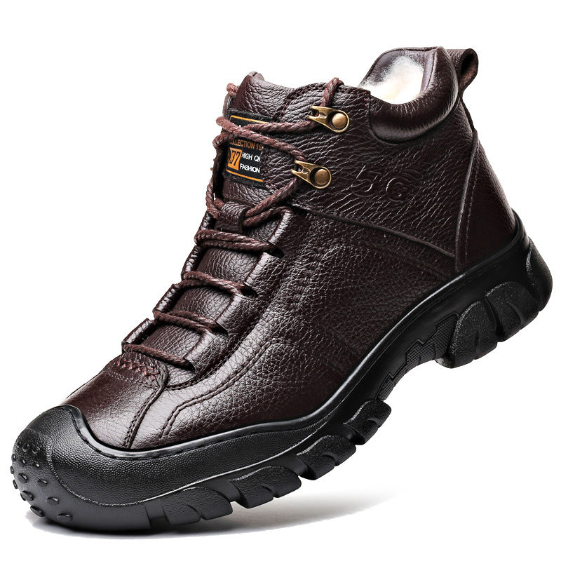 First Layer Cowhide Men's Shoes