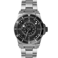 Sportivo Silver Black Bracelet