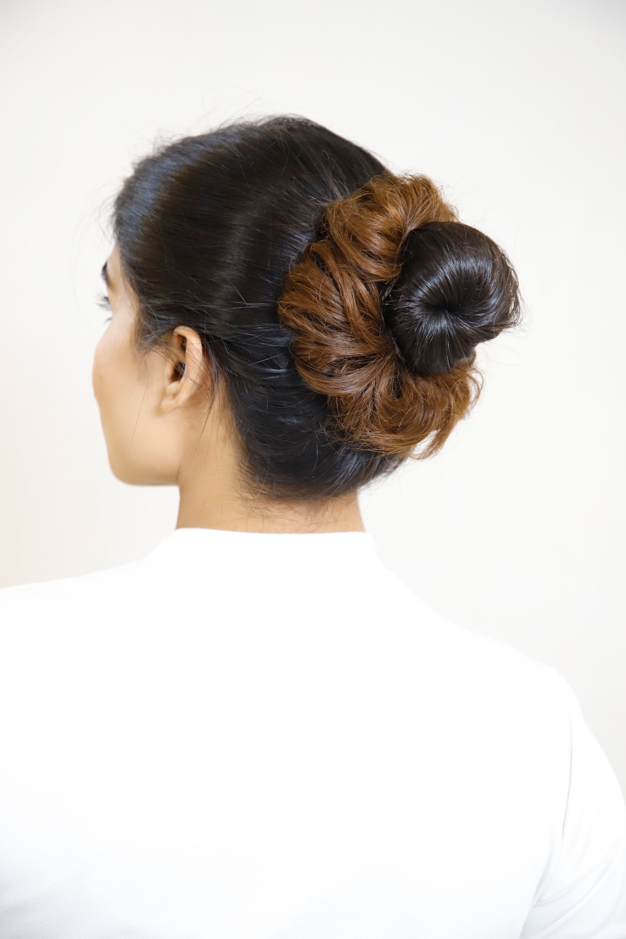 Donut Scrunchie Hair Extension – Real Hair Bun Maker for Instant