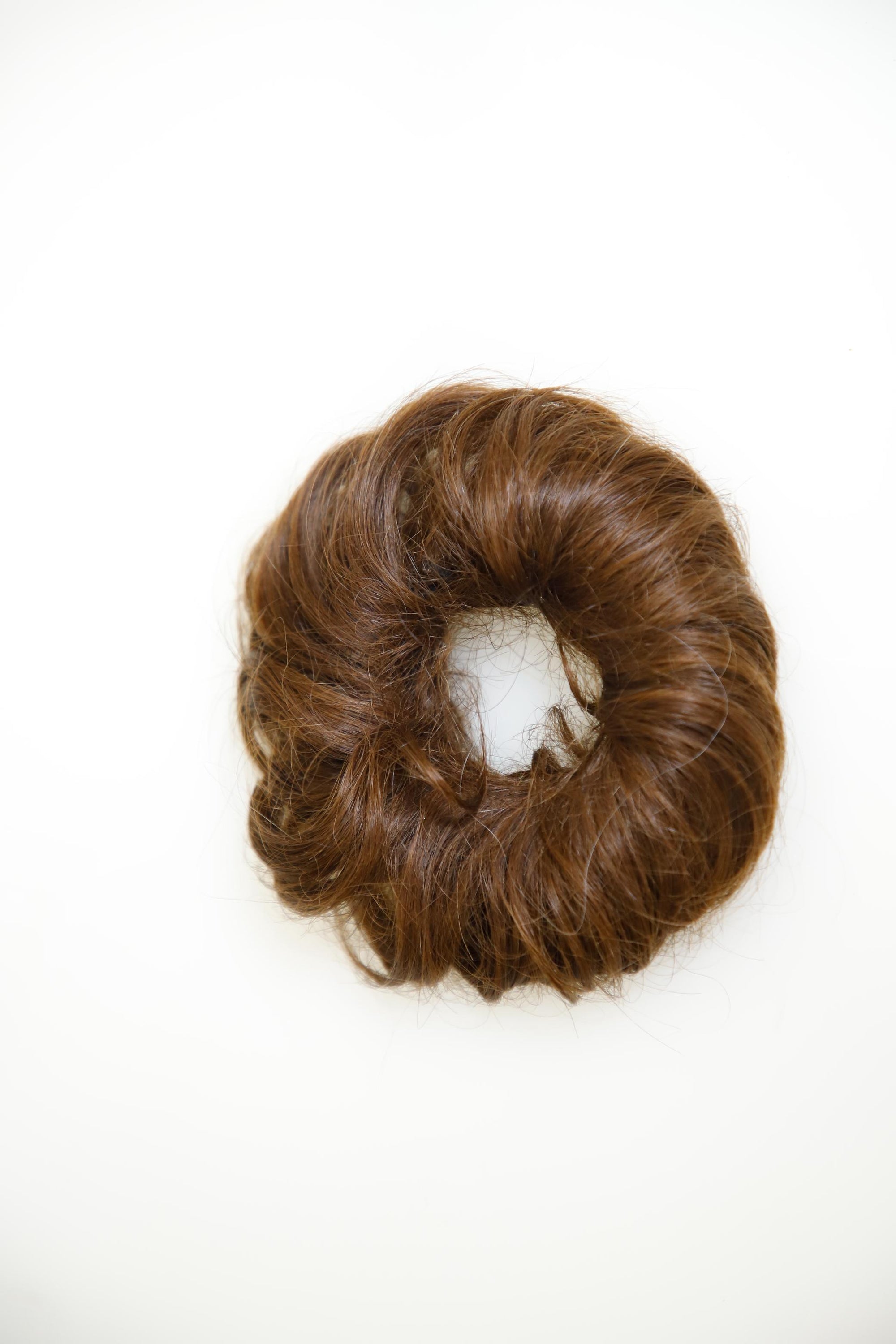 Donut Scrunchie Hair Extension – Real Hair Bun Maker for Instant