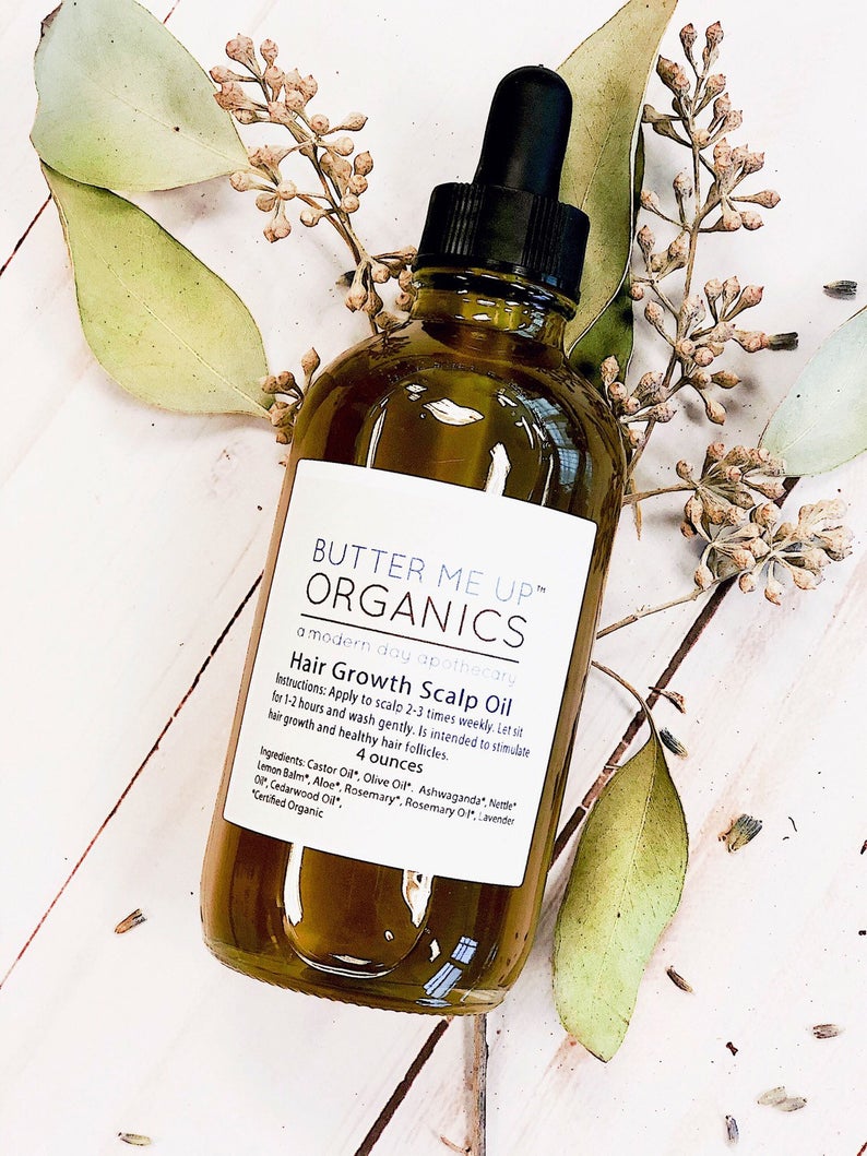 Organic Scalp Treatment / Scalp Oil / Hair Growth / Organic Hair Oil /