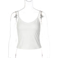 Inner-wear Or Outer-wear Slimming Lace-trimmed Camisole