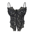 Sexy Lace Patchwork Fishbone Camisole