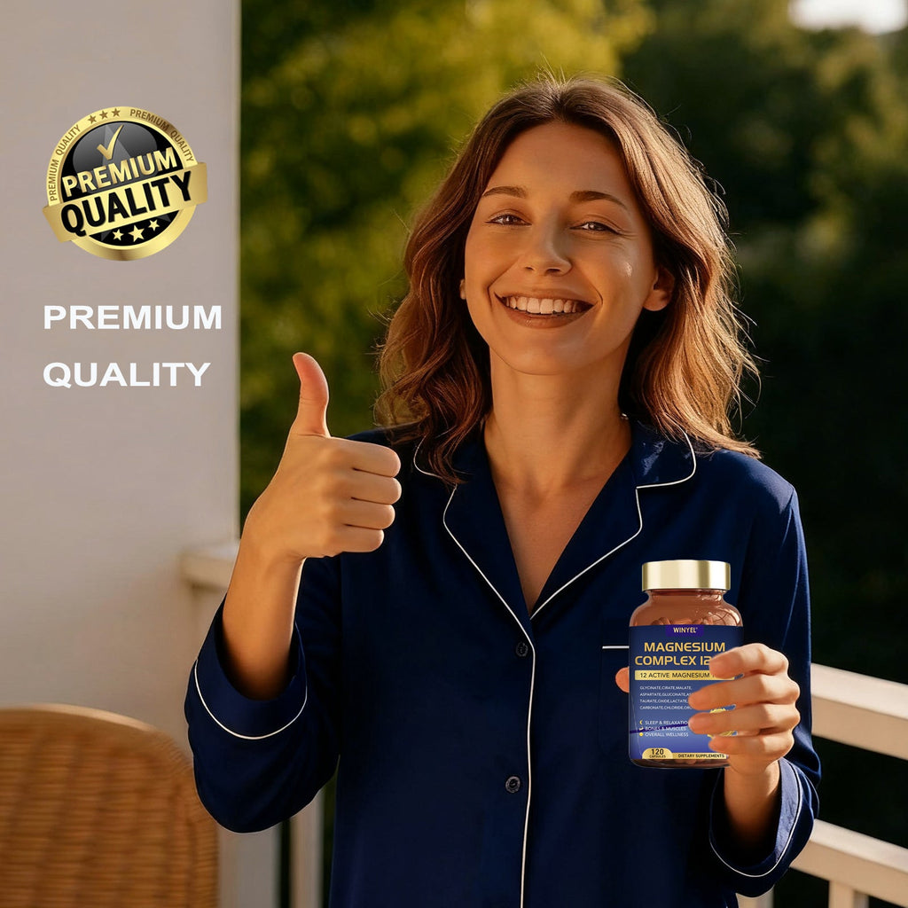 WINYEL Magnesium Complex 700mg 12 In 1 Magnesium Supplement With
