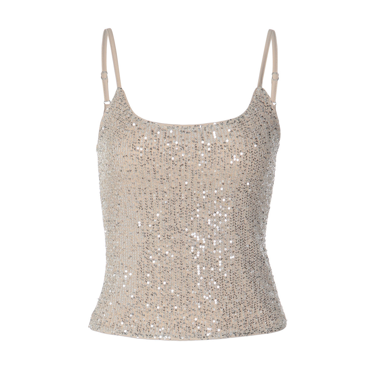 Fashionable Sexy Sequined Sli Fit Camisole