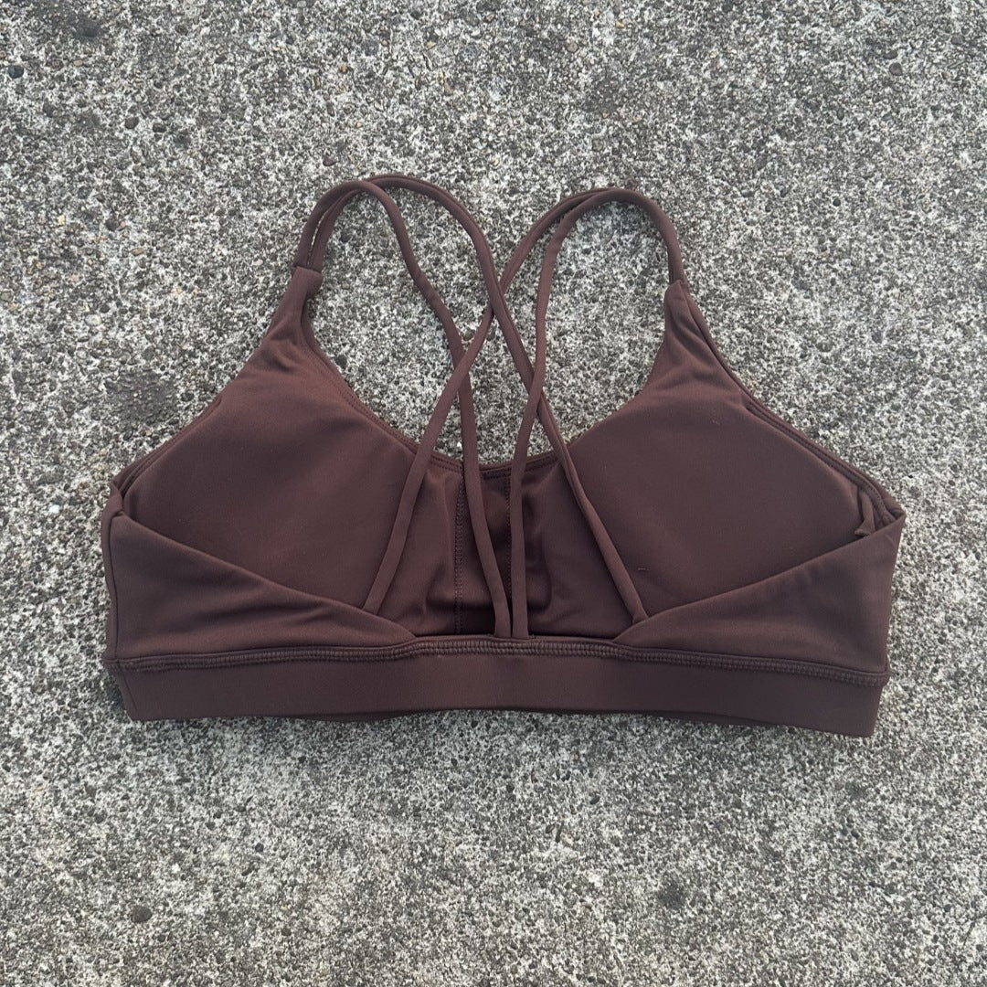 Nude-feel Fitness Shockproof Tight-fitting Quick-drying Sports Bra