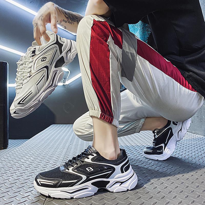 Mesh Hong Kong Style Sports Old Fashion Shoes