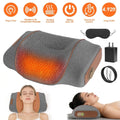3-in-1 Neck Massager Pillow Ergonomic Massager with Heating Vibration