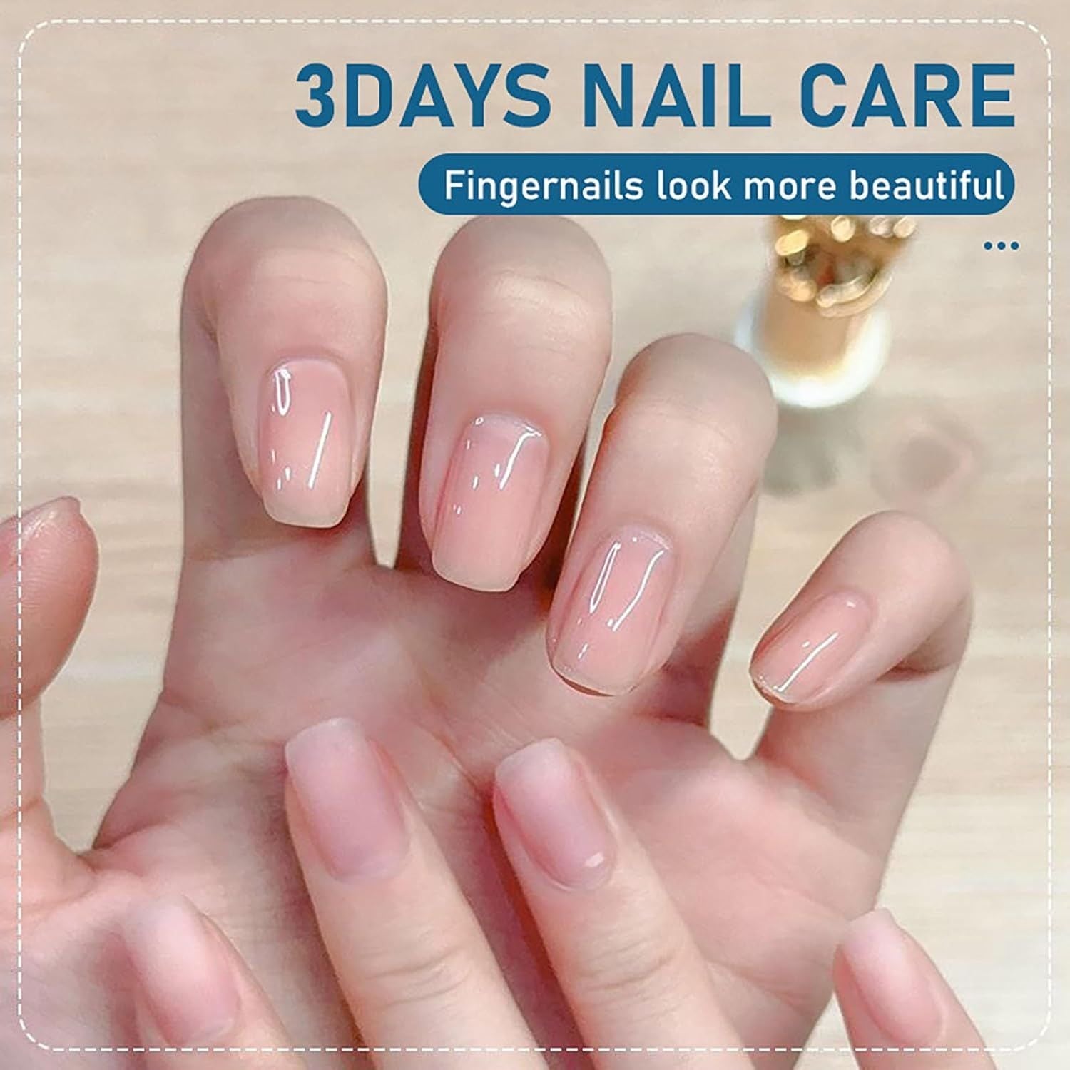 3 Days Nail Care Formula with Keratin Amino Acid & Aloe for Superior