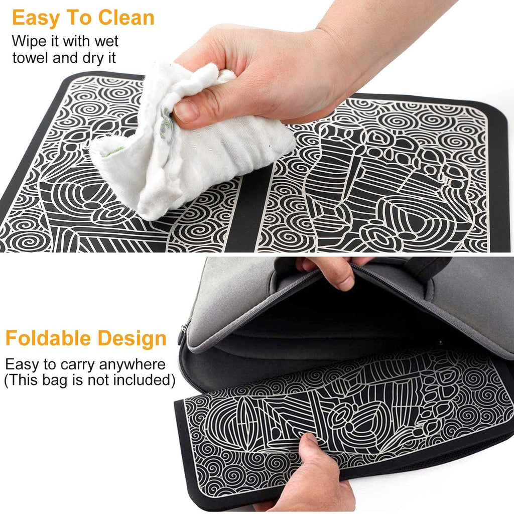 EMS Foot Massage Pad Electric Stimulator Massager Unit Leg Reshaping