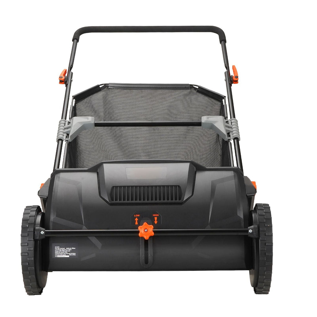 Push Lawn Sweeper, 21inch Leaf & Grass Collector, Strong Plastic