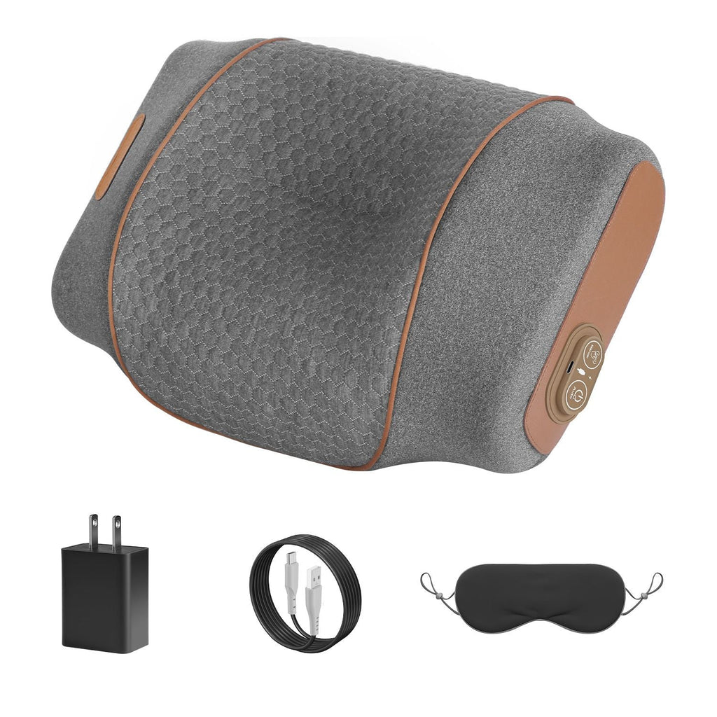 3-in-1 Neck Massager Pillow Ergonomic Massager with Heating Vibration