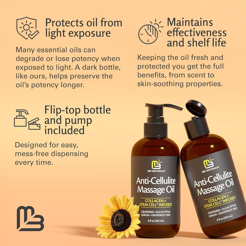 Firming Body Massage Oil with Collagen & Stem Cell – Helps Smooth The