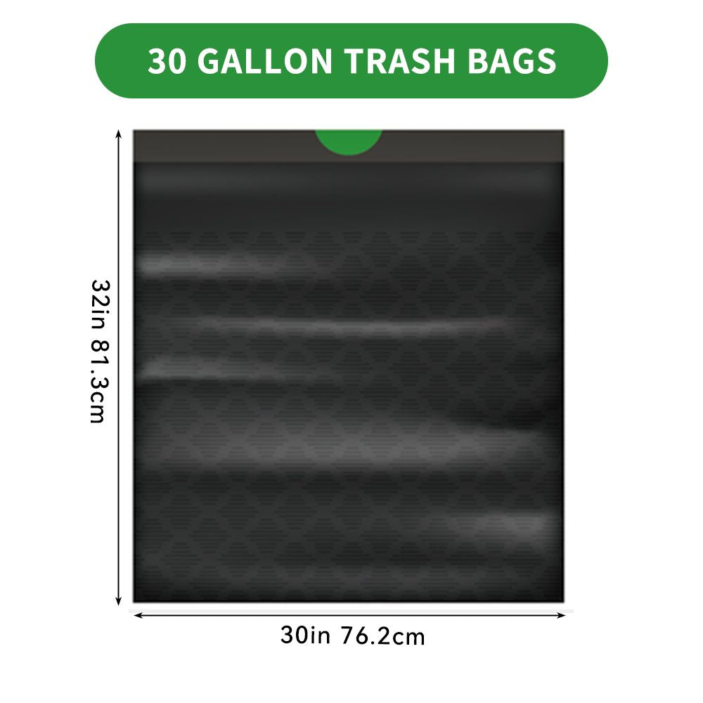 Scotts 36 Bags 30 Gallon Box Disposable Non-Rip Black Large Drawstring