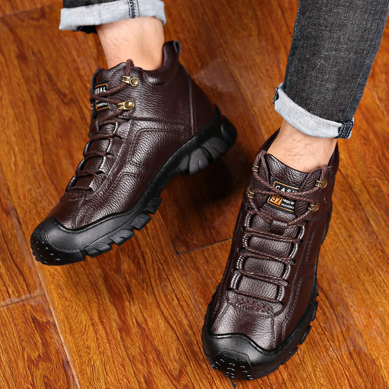 First Layer Cowhide Men's Shoes