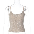 Fashionable Sexy Sequined Sli Fit Camisole