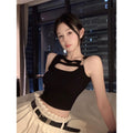 Summer Outerwear Sweet  Sexy Girl Style Sleeveless Inner Top