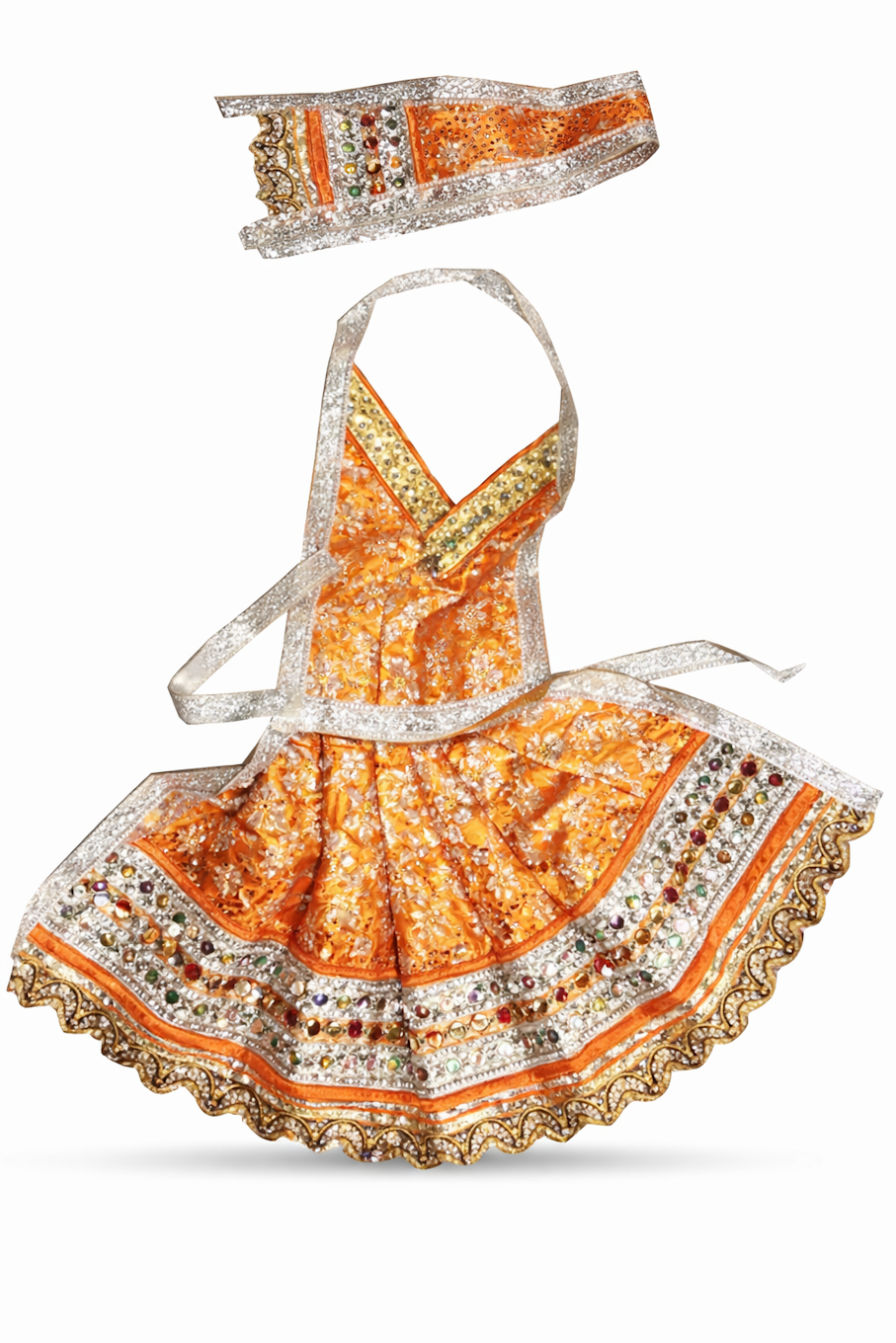 Premium Handmade Poshak for God Idols