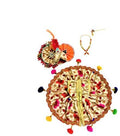Handmade Laddu Gopal Dress Silk Poshak Set  Size 18X6X26 CM Color
