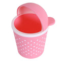 Teddy Table Dustbin Pink