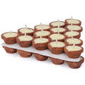 Pure Cow Ghee Diya 60 Pcs Long Burn Time -D28