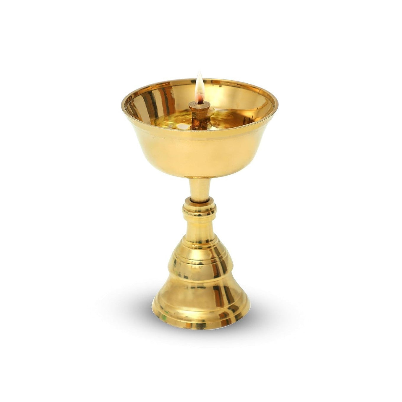 Akhand Narayan Brass Diya 8.1 cm