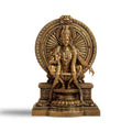 Lord Ayyappan Idol Bronze Finish Decor