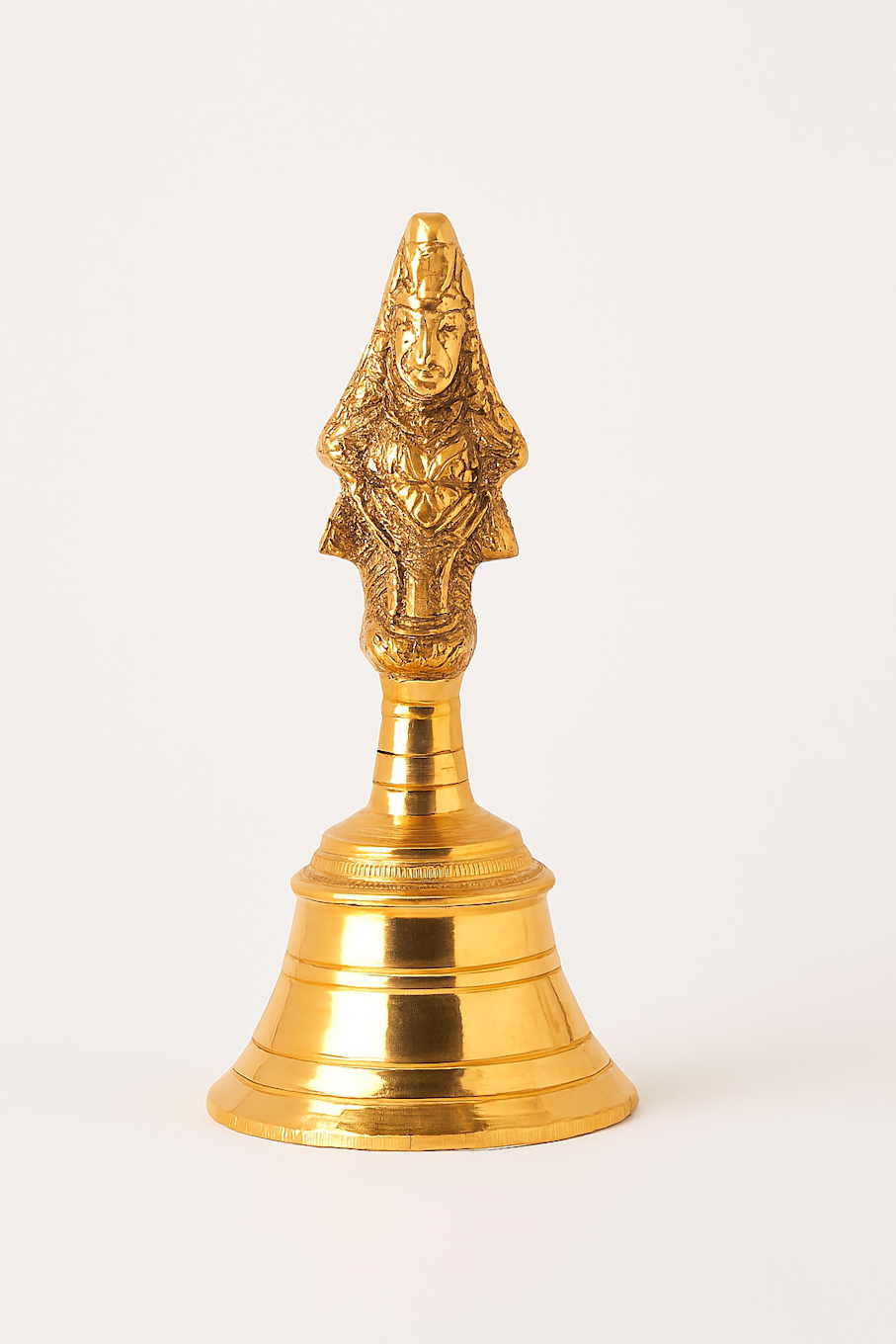 Brass Pooja Bell (Hanuman_7 Inch)