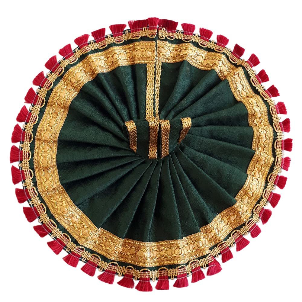 Handmade Beautifull Laddo Gopal/Krishan Ji/Ball Gopal Poshak (Pack Of