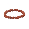 5 Mukhi Rudraksha Bracelet 8mm for Meditation