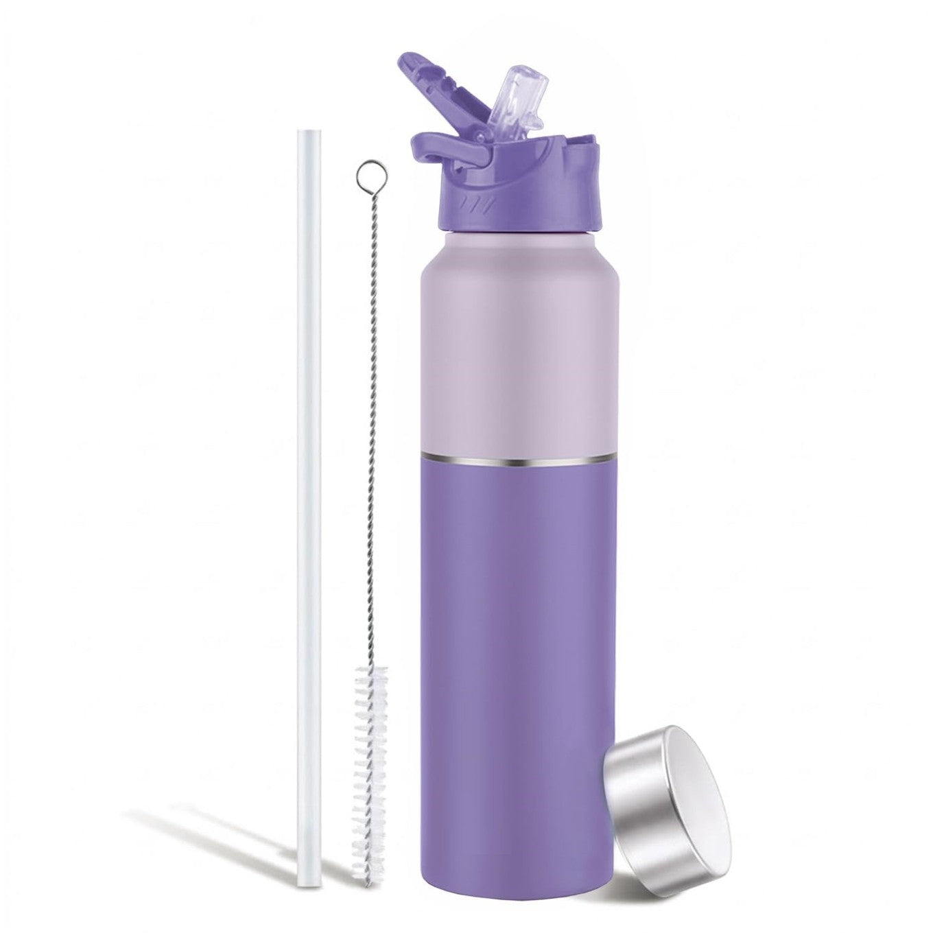 Perch Magic 1L Steel Bottle with Dual Cap