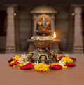 Brass Tortoise Diya for Vastu & Puja